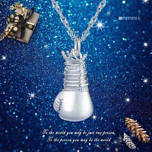 Punk bijoux de haute qualité collier pendentif <span class=keywords><strong>mauler</strong></span> de boxe en argent 925 - Product Image 5