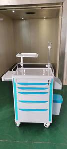 Chariot d'urgence médical multifonctionnel I Care, classe II, modèle HS-AT 850, fabriqué en Chine - Product Image 3