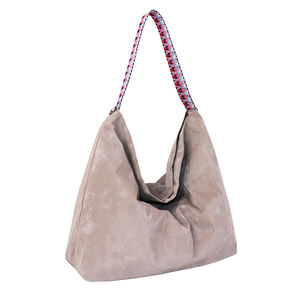 Fashionable Lazy-style Casual PU Leather <b>Tote</b> <b>Bag</b> <b>Large</b> Capacity Lightweight Tyvek Color-blocking Eco-friendly Minimalist <b>Zipper</b> - Product Image 2