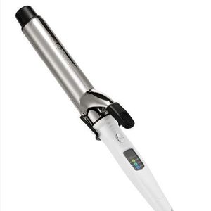 Fer à friser électrique 25 mm pour petites boucles sur cheveux mi-courts avec écran LCD et réglages de chaleur ajustables - Product Image 3