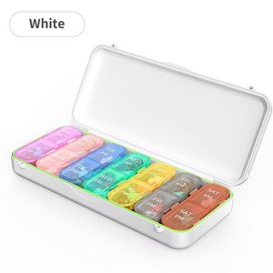 Boîte à pièces en plastique à 14 compartiments avec couvercle, idéale pour les petits outils - Product Image 1
