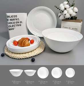 Set <span class=keywords><strong>di</strong></span> Stoviglie in <span class=keywords><strong>Vetro</strong></span> Opale <span class=keywords><strong>Arcopal</strong></span> 18 Pezzi, Design Elegante, Rosso con Decalcomania, <span class=keywords><strong>Piatti</strong></span> e Ciotole <span class=keywords><strong>di</strong></span> Alta Qualità all'Ingrosso - Product Image 5