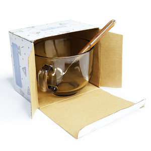 Boîte en <span class=keywords><strong>carton</strong></span> ondulé recyclable <span class=keywords><strong>pour</strong></span> bocaux en verre Solution d'emballage <span class=keywords><strong>de</strong></span> <span class=keywords><strong>transport</strong></span> et d'expédition - Product Image 2