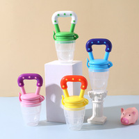 Sucette en silicone pour bébé, vente en gros du fabricant, écologique, 0-12 mois, anneau de dentition pour fruits et légumes, emballage personnalisable pour