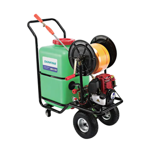 Pulverizador a Gasolina de Empuje Manual, Conveniente Carro de Riego Agrícola, Lavadora a Presión, Máquina de Jardín a Gasolina - Product Image 3
