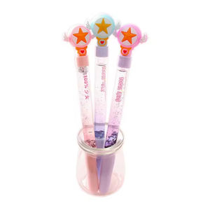 थोक सस्ता प्यारा तेज तेज तरल जेल पेन यूनिकॉर्न क्रिसमस 0.5 मिमी प्लास्टिक जेल पेन - Product Image 2