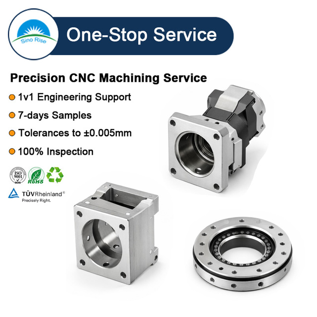 Custom Metal CNC Machining Humanoid Robot Finger Parts Lightweight Titanium Alloy Joint Actuator Module