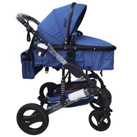 Poussettes pliantes de luxe pour bébé Landau Buggy Coches Para Bebes Poussette 3 en 1 Landau pour bébé avec siège auto