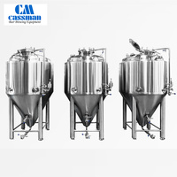 Fermenteurs coniques en acier inoxydable Cassman 10bbl Unitank avec réservoir sous pression pour la brasserie de bière en stock et en vente