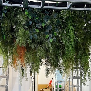 Décor de mariage forêt enchantée verdure fausses <span class=keywords><strong>plantes</strong></span> de plafond suspendues <span class=keywords><strong>plantes</strong></span> suspendues artificielles - Product Image 2