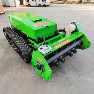 Débroussailleuse forestière professionnelle électrique 72V télécommandée sur chenilles 1000 mm pour la récupération des terrains et le traitement des souches - Product Image 3