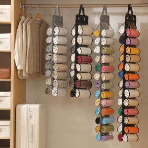 Sac de rangement suspendu multicouche pour chaussettes et sous-vêtements, organisateur de placard peu encombrant pour écharpes, cravates et lingerie - Product Image 1