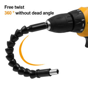 Atornillador Eléctrico con Eje Flexible, Taladro Eléctrico Multiángulo, Adaptador de Esquina, Varilla de Extensión para Brocas Hexagonales, Adaptador de Enchufe - Product Image 5