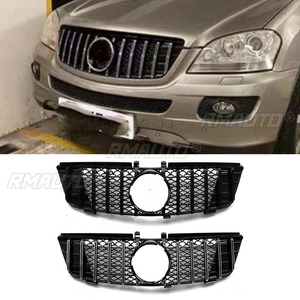 ชุดแต่งสไตล์ GT สำหรับรถยนต์ Mercedes Benz ML W164 ปี 2005-2008 ชุดแต่งกันชนหน้า กระจังหน้าแบบแข่ง ฝาครอบตกแต่ง ครอบกระจังหน้า ชุดแต่งภายนอก - Product Image 2