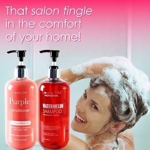 Shampoing En Gros Biologique aux Acides Aminés et Fruits, Couleur Rouge, à l'Huile d'Argan, de Pastèque et de Théier, Naturel, <span class=keywords><strong>Anti</strong></span>-Chute et <span class=keywords><strong>Anti</strong></span>-<span class=keywords><strong>Pelliculaire</strong></span>, Soin Capillaire - Product Image 5
