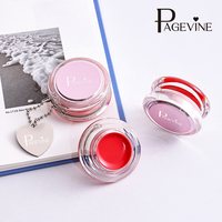 Nouveau Design Gloss à Lèvres Haute Pigmentation, Baume Multi-Usages Empilable Yo Yo, Fard à Paupières Végétalien, Blush Hydratant Adorable pour les Joues avec Porte-clés