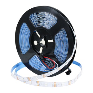 Inteligente 5050 RGBIC Correndo <span class=keywords><strong>LED</strong></span> Flex <span class=keywords><strong>Strip</strong></span> <span class=keywords><strong>Light</strong></span> <span class=keywords><strong>12V</strong></span> Iluminação Exterior Impermeável