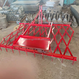 <span class=keywords><strong>Râteau</strong></span> agricole <span class=keywords><strong>à</strong></span> dents proches au sol pour tracteur, herse pour labourage et désherbage, outil agricole compatible avec boîte de vitesses - Product Image 3