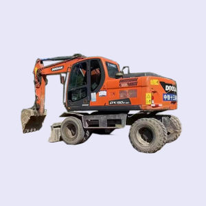 Doosan เครื่องขุดใช้ DX150W DX150LC DX150W-9มือสองจากเกาหลีอุปกรณ์ก่อสร้าง - Product Image 1
