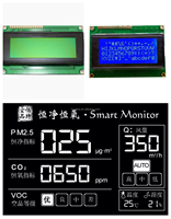 Modul Layar LCD FSTN Tersegmentasi Kustom Pasokan Pabrik untuk Instrumen Industri, Dispenser Bahan Bakar, dan Layar LCD Jam HTN