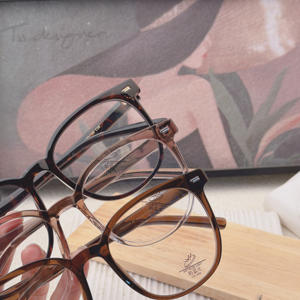 نظارات عصرية جديدة بإطار كبير - تمنح مظهراً طبيعيًا رائعًا مع خيارات ألوان متعددة لأسلوب متعدد الاستخدامات TR5066 - Product Image 6