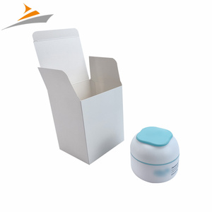 Caja de bloqueo inferior automática de diseño libre, cajas de cuidado de la piel cosméticas blancas, caja de papel de embalaje de regalo - Product Image 6