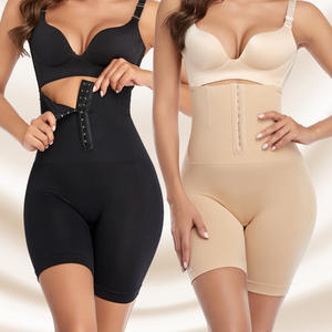 Culotte taille haute en acier à mémoire de forme pour <span class=keywords><strong>femme</strong></span>, vêtement puissant pour la restauration post-partum et l'amincissement du corps, grande taille - Product Image 1