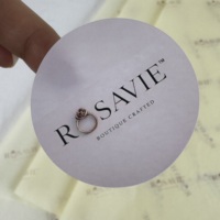 Autocollants en papier imperméables imprimés en couleur avec logo personnalisé, autocollants adhésifs pour emballages de bougies et de parfums, personnalisables