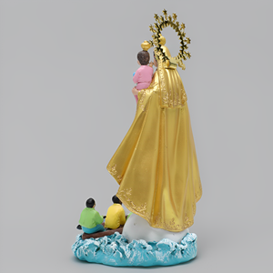 Productos en stock Estatuas religiosas católicas Resina Embarazada Jesús y Nuestra Señora Escultura DE LA Caridad Artículos de Esperanza cristiana - Product Image 4