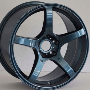 Flrocky 15*6.5 16*6.5 18*8.5 18*9.5 18*10.5 pouces 4/5*100 ~ 114.3 5/10*100 <span class=keywords><strong>JP</strong></span> <span class=keywords><strong>Jantes</strong></span> de voiture en alliage de travail - Product Image 1