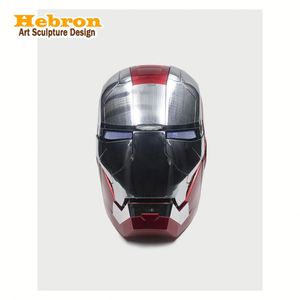 Casco <span class=keywords><strong>de</strong></span> Iron Man Más Vendido, con Comando <span class=keywords><strong>de</strong></span> Voz, Máscara <span class=keywords><strong>de</strong></span> Iron Man para Cosplay, Fiestas y Eventos, para Niños y Adultos - Product Image 1