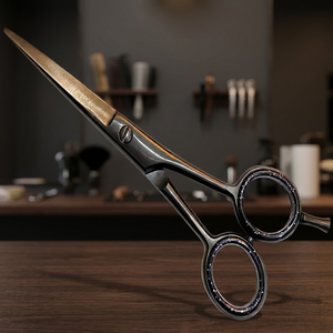 Tijeras de Peluquería Profesionales de 6 Pulgadas para Diestros, Tijeras de Corte de Pelo Super-Cut con Cuchilla de Microdentado, Ligeras y de Acero Inoxidable - Product Image 5