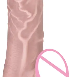 Gode réaliste pénis en Silicone épais avec ventouse sangle sur gode vibrateur pour femmes jouet de masturbation S-HANDE