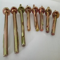Ancre de plafond à percussion en acier au carbone, prix d'usine, 6*40, zinguée jaune, marque MOSEN
