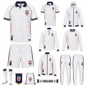 2026 World Retro High Quality T Shirts Home Away 26/27 Wholesale Official England Football Shirt <strong>Uk</strong> National Soccer Jersey Kits - Product Image 3