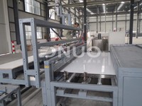 Revêtement en gel de polyester renforcé de fibres de verre GRP pour la fabrication de panneaux plats pour carrosseries de camions
