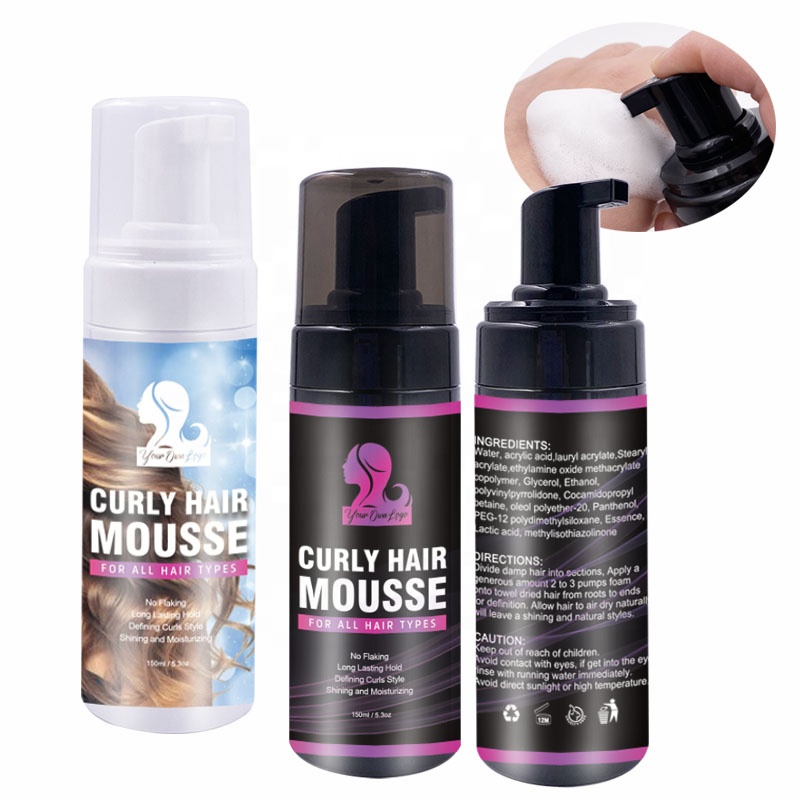 Mousse cheveux