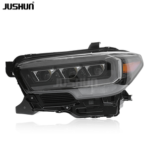 Ensemble de phares JUSHUN pour modèles 2015-2020, phares améliorés, projecteur lenticulaire à 3 lentilles, accessoires de voiture, sortie lumineuse élevée, 10 000 lumens - Product Image 2