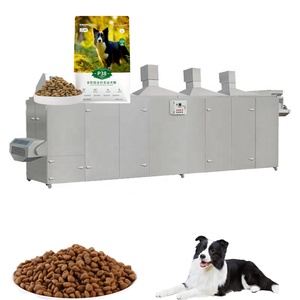Máquina de inflado de doble tornillo completamente automática, motor de acero inoxidable 304, alta eficiencia, nueva línea de producción de alimentos para mascotas para perros y gatos - Product Image 4