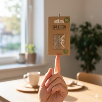 Accessoires de couture écologiques D&D pour supermarchés, kit de fournitures de couture sans plastique, ensembles de broderie en vrac pour les détaillants