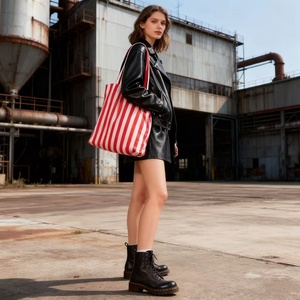 Borse Tote Pieghevoli in Tela di Cotone Grandi, Durevoli ed Ecologiche, Personalizzabili con Stampa, Riutilizzabili per la Spesa, <span class=keywords><strong>Extra</strong></span> <span class=keywords><strong>Large</strong></span> da Donna - Product Image 2