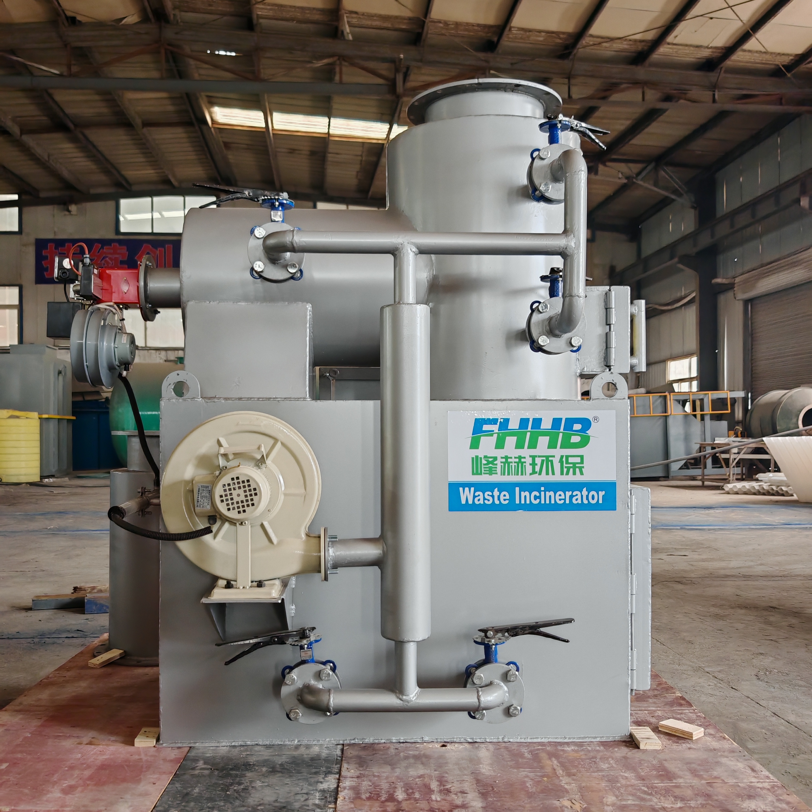 industrial waste incinerator