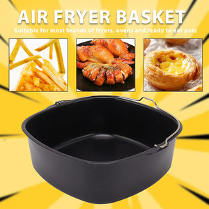 Stampo Quadrato Antiaderente in Acciaio al Carbonio da 8 Pollici Resistente al Calore <span class=keywords><strong>per</strong></span> <span class=keywords><strong>Torte</strong></span>, Pizza, Forno, Friggitrice ad Aria e Pentola a Pressione - Offerta Speciale - Product Image 5