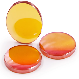 Ống kính laser, ống kính hội tụ, gương phản xạ, đường kính <span class=keywords><strong>12</strong></span>//1819/20/25 <span class=keywords><strong>mm</strong></span>, cung cấp từ nhà máy, dùng cho máy cắt laser CO2 300W, phụ tùng thiết bị. - Product Image 1