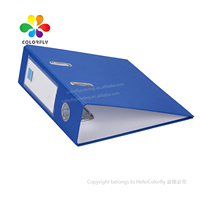 Nouveauté en papeterie, classeur en plastique coloré, impression colorée, classeurs en PVC, logo personnalisé, articles de papeterie pour les écoles