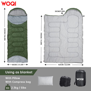 WOQI <span class=keywords><strong>0</strong></span> <span class=keywords><strong>grados</strong></span> adulto invierno cómodo y cálido <span class=keywords><strong>saco</strong></span> <span class=keywords><strong>de</strong></span> <span class=keywords><strong>dormir</strong></span>, <span class=keywords><strong>saco</strong></span> <span class=keywords><strong>de</strong></span> <span class=keywords><strong>dormir</strong></span> portátil para acampar en clima frío - Product Image 2
