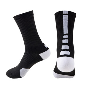 Chaussettes de sport pour hommes, séchage rapide, antidérapantes, sublimées, pour la course à pied en plein air, chaussettes de <span class=keywords><strong>basket</strong></span>-ball - Product Image 2