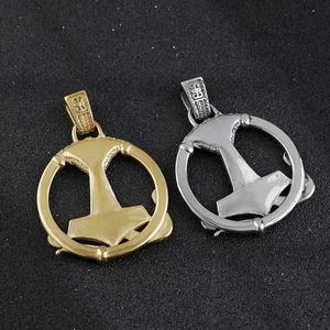 Nouveaux pendentifs vikings tendance de la mythologie nordique, totem de dragon, pendentif marteau de Thor, collier, accessoire viking - Product Image 4