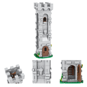 Nouvelles Tours de Garde Militaires de Guerre des Châteaux, Architecture Médiévale, Modèle d'Action DIY, Cadeau, Ensembles de Blocs de <span class=keywords><strong>Construction</strong></span> de la Seconde Guerre Mondiale, Jouets pour Enfants - Product Image 3