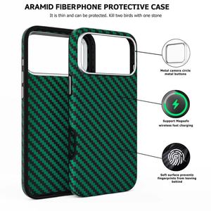Funda para Teléfono Móvil Chao Liu de Fibra de Carbono y Aramida, con Anillo Magnético, Antigolpes, Delgada, en Caja, para iPhone 17 <span class=keywords><strong>Pro</strong></span>/<span class=keywords><strong>Pro</strong></span> - Product Image 2